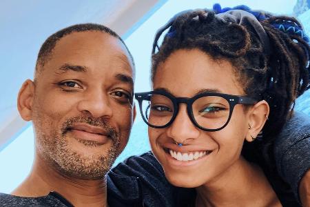 Endlich wieder vereint: Will Smith mit Tochter Willow