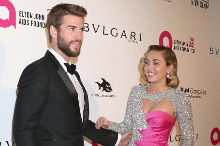 Miley Cyrus und Liam Hemsworth sind seit 2016 offiziell wieder zusammen