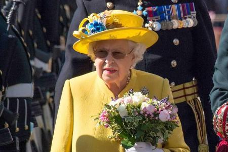 Die Queen vor wenigen Tagen in Edinburgh