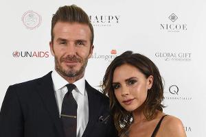 Die Beckhams im Fußball-Fieber: David steckt Victoria an