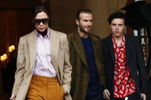Die Beckhams: Stylischer Familien-Auftritt in Paris