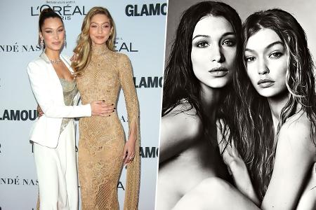 Starkes Geschwister-Duo: Bella (l.) und Gigi Hadid Starkes Geschwister-Duo: Bella (l.) und Gigi Hadid