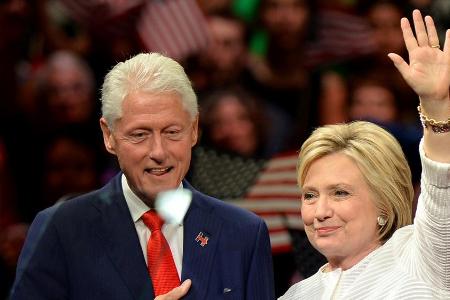 Bill und Hillary Clinton wohnen seit 1999 im US-Bundesstaat New York