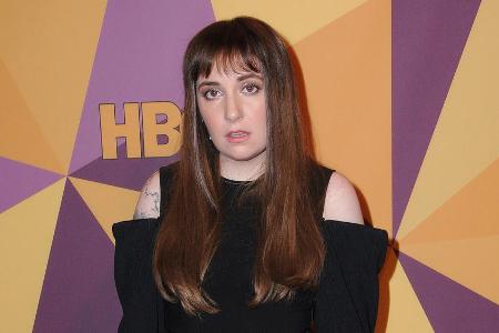 Die Schauspielerin Lena Dunham bei einer Golden-Globes-Party Die Schauspielerin Lena Dunham bei einer Golden-Globes-Party