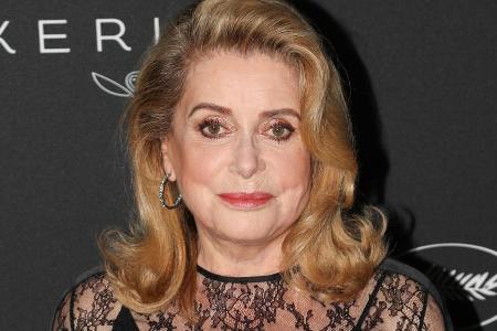 Catherine Deneuve bei einem Auftritt in Cannes