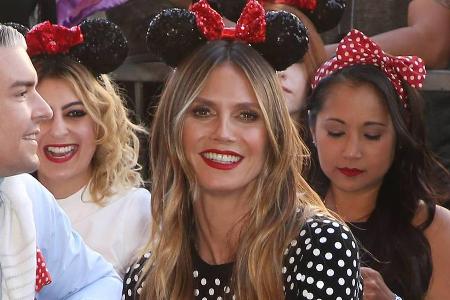 Heidi Klum scheint ein großer Fan von Minnie Maus zu sein!