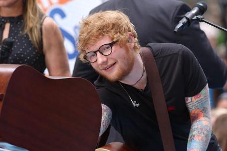 Keine Lust mehr auf Musik? Ed Sheeran bei einem Auftritt in New York Keine Lust mehr auf Musik? Ed Sheeran bei einem Auftritt in New York