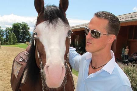 Die Liebe zu Pferden scheint Michael Schumacher seiner Tochter Gina-Maria vererbt zu haben