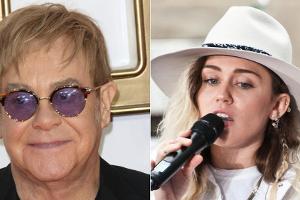 So süß schwärmt Elton John von Miley Cyrus