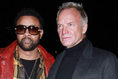 Shaggy (l.) und Sting gemeinsam in New York Shaggy (l.) und Sting gemeinsam in New York