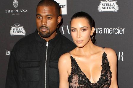 Kim Kardashian West und Kanye West freuen sich über Nachwuchs