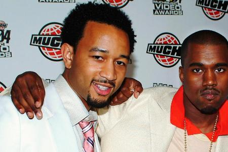 Kanye West und John Legend sind schon sehr lange befreundet. Hier besuchen sie 2004 gemeinsam eine Party in Toronto