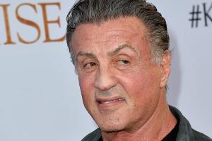 Rocky mal zwei: Sylvester Stallone posiert mit sich selbst