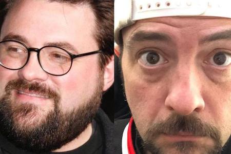 Kevin Smith vor zehn Jahren (links) und heute