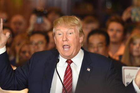 US-Präsident Donald Trump ist sauer - mal wieder US-Präsident Donald Trump ist sauer - mal wieder