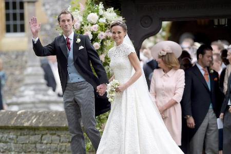 James Matthews und Pippa Middleton bei ihrer Hochzeit im Mai 2017