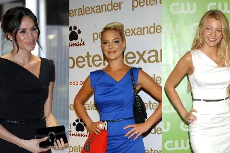 Meghan Markle, Katherine Heigl und Blake Lively im gleichen Kleid Meghan Markle, Katherine Heigl und Blake Lively im gleichen Kleid