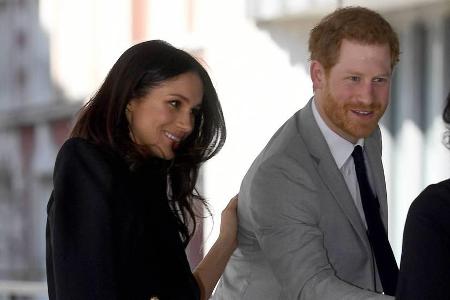 Meghan Markle und Prinz Harry auf dem Weg zum Commonwealth Youth Forum