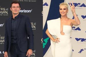 Katy Perry und Orlando Bloom besuchen Papst Franziskus