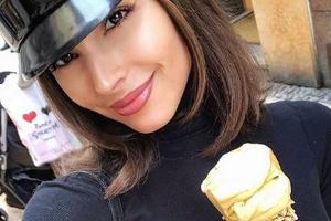 Dieses Selfie schickte Olivia Culpo ihren Followern aus dem Urlaub