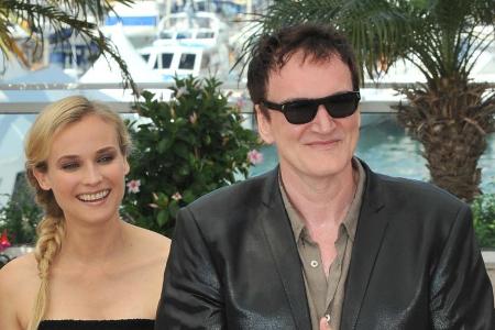 Diane Kruger und Quentin Tarantino bei der Präsentation von 