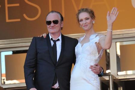Auf den roten Teppichen dieser Welt präsentieren sich Uma Thurman und Quentin Tarantino stets sehr innig miteinander
