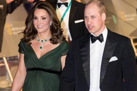Kate und Prinz William bei den BAFTAs