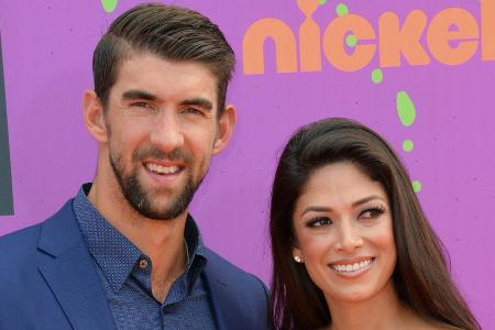 Michael Phelps und seine Ehefrau Nicole