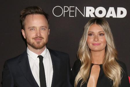 Aaron Paul und seine Frau Lauren sind frischgebackene Eltern