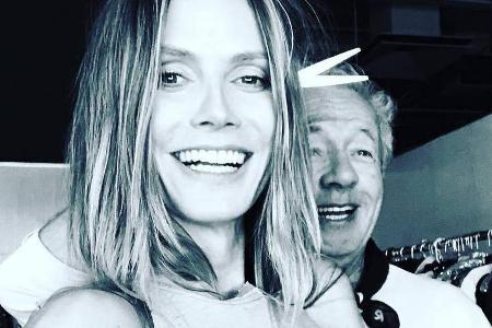 Model Heidi Klum geizt nicht mit ihren Reizen Model Heidi Klum geizt nicht mit ihren Reizen
