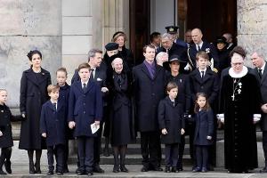 Trauerfeier in Dänemark: Die Familie nimmt Abschied von Prinz Henrik