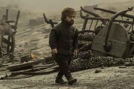 Peter Dinklage am Set von 