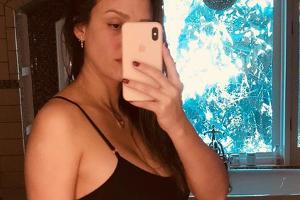 Jessica Alba im neunten Monat