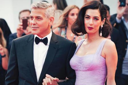 George und Amal Clooney werden den 