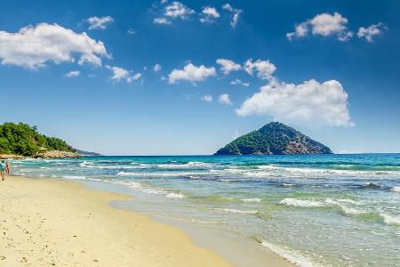 Erinnert an die Karibik, ist aber das Mittelmeer: Die traumhaften Strände von Thassos Erinnert an die Karibik, ist aber das Mittelmeer: Die traumhaften Strände von Thassos