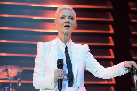 Marie Fredriksson beim Roxette-Konzert im Sommer 2015 in der Münchner Olympiahalle Marie Fredriksson beim Roxette-Konzert im Sommer 2015 in der Münchner Olympiahalle