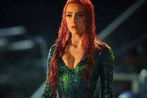 Amber Heard steht für "Aquaman" vor der Kamera