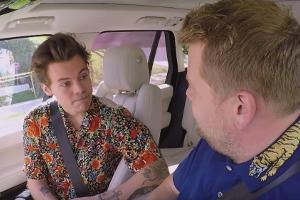 Harry Styles: Pure Emotionen bei James Cordens "Carpool Karaoke"