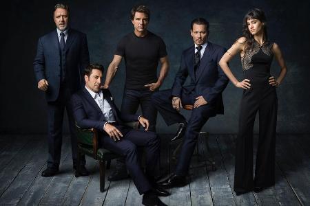 Das hochkarätig besetzte Darsteller-Team von Dark Universe