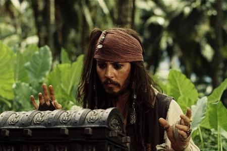 Johnny Depp in seiner Paraderolle als Captain Jack Sparrow