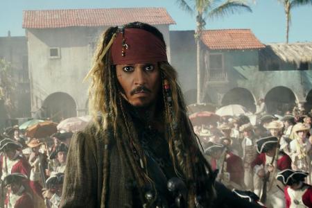 Johnny Depp als Captain Jack Sparrow in Johnny Depp als Captain Jack Sparrow in