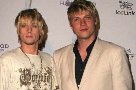 Aaron (l.) und Nick Carter auf einem Event in Los Angeles