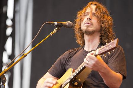 Chris Cornell einst auf der Bühne