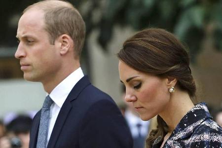 Prinz William und Herzogin Kate sind erschüttert vom Anschlag in Manchester