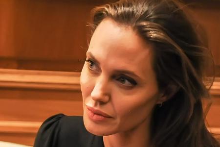 Angelina Jolie bei einem Auftritt in Griechenland