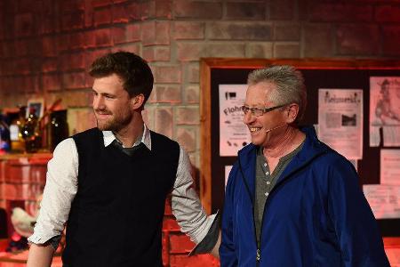 Luke Mockridge mit seinem ehemaligen Lehrer Alois Gmeiner