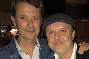 Metallica-Drummer Lars Ulrich wurde zum Ritter geschlagen