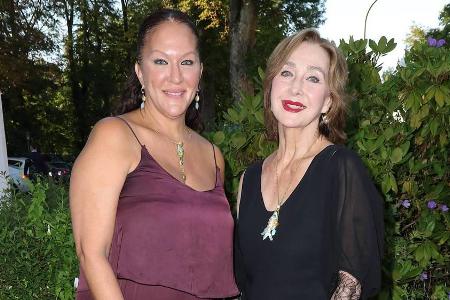 Allegra Curtis (l.) mit ihrer Mutter Christine Kaufmann im August 2016