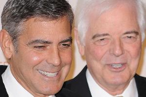 George Clooney und sein Vater Nick gemeinsam bei einem Event im Jahr 2010