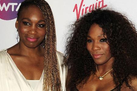 Freuen sich auf das neue Familienmitglied: Venus Williams (l.) und ihre Schwester Serena Williams Freuen sich auf das neue Familienmitglied: Venus Williams (l.) und ihre Schwester Serena Williams
